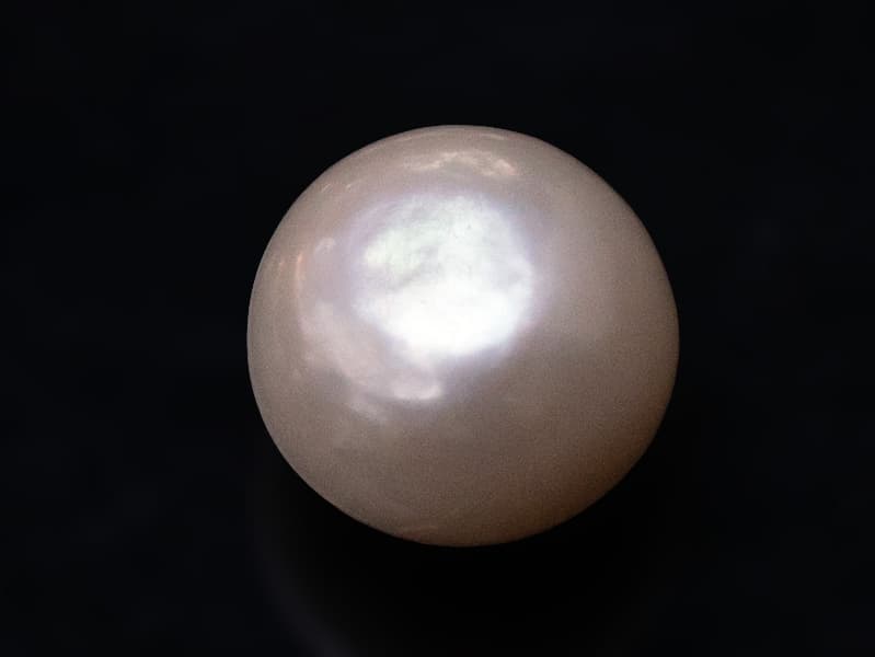 Cultured Pearl Stone (Moti Ratna) 5.16 Carat (5.67 Ratti) Round Shape