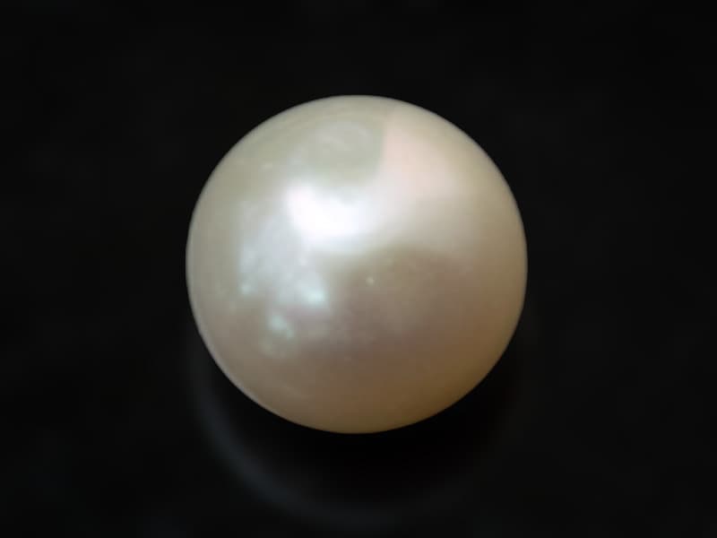 Cultured Pearl Stone (Moti Ratna) 5.19 Carat (5.70 Ratti) Round Shape - View #1