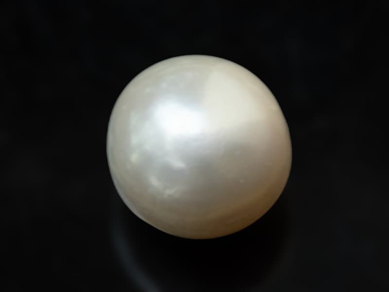 Cultured Pearl Stone (Moti Ratna) 5.78 Carat (6.35 Ratti) Round Shape