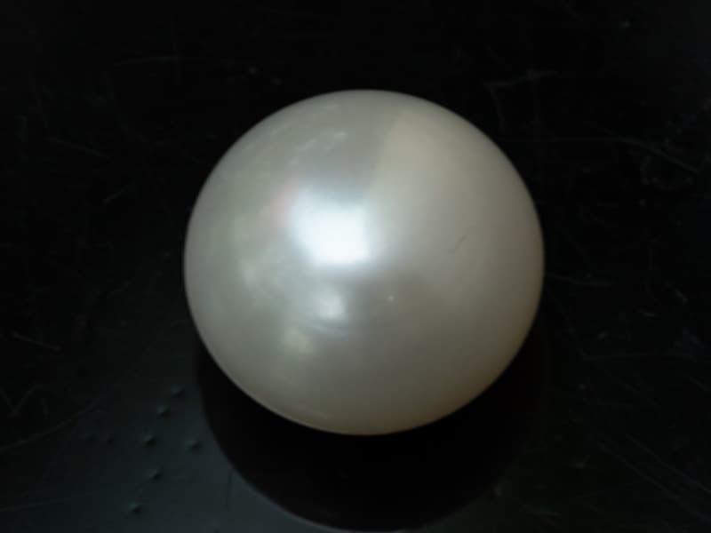 Cultured Pearl Stone (Moti Ratna) 8.32 Carat (9.14 Ratti) Round Shape - View #1