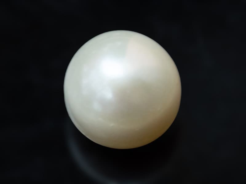 Cultured Pearl Stone (Moti Ratna) 8.50 Carat (9.34 Ratti) Round Shape