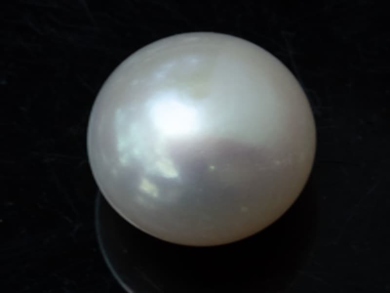 Cultured Pearl Stone (Moti Ratna) 8.85 Carat (9.73 Ratti) Round Shape