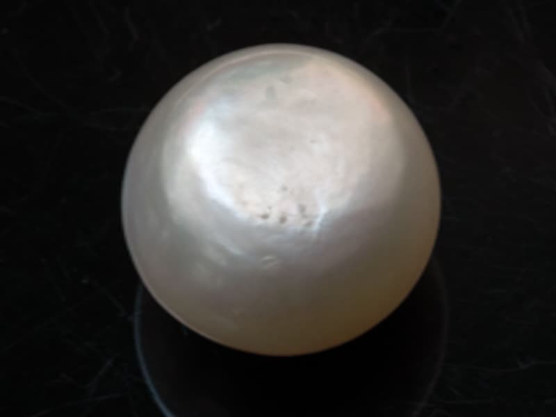 Cultured Pearl Stone (Moti Ratna) 8.90 Carat (9.78 Ratti) Round Shape - View #2