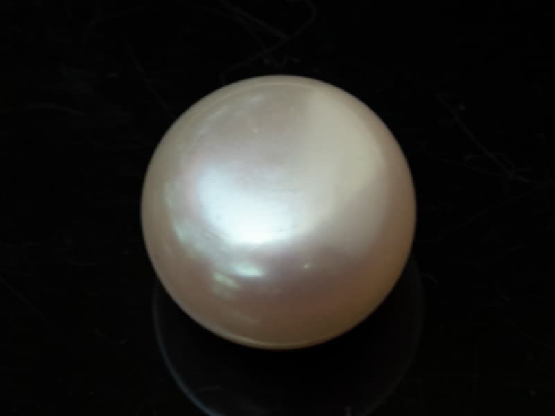 Cultured Pearl Stone (Moti Ratna) 9.00 Carat (9.89 Ratti) Round Shape - View #1