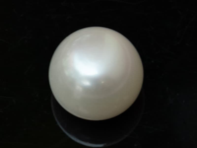 Cultured Pearl Stone (Moti Ratna) 9.33 Carat (10.25 Ratti) Round Shape - View #1