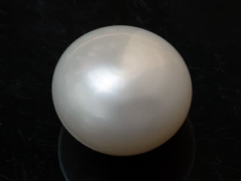 Cultured Pearl Stone (Moti Ratna) 9.62 Carat (10.57 Ratti) Round Shape - View #1