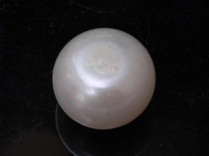 Cultured Pearl Stone (Moti Ratna) 9.80 Carat (10.77 Ratti) Round Shape - View #2