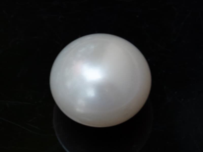 Cultured Pearl Stone (Moti Ratna) 9.80 Carat (10.77 Ratti) Round Shape - View #1