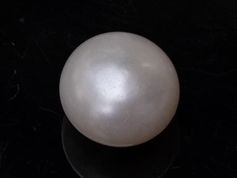 Cultured Pearl Stone (Moti Ratna) 9.97 Carat (10.96 Ratti) Round Shape - View #2