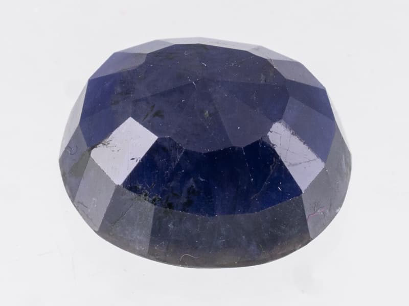 Iolite Stone (Kaka Neeli Stone) 7.74 Carat (8.51 Ratti) Oval Mix Cut - Certified Natural - View #3
