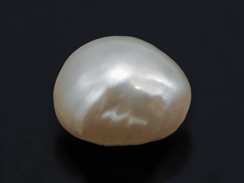 Keshi Pearl Stone 4.94 Carat (5.43 Ratti) Moti Ratna Baroque Shape