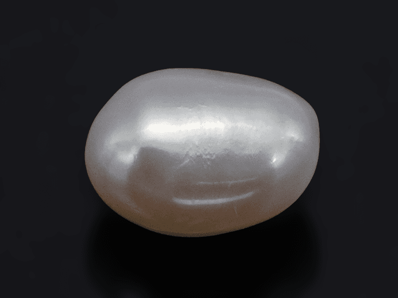 Keshi Pearl Stone 4.94 Carat (5.43 Ratti) Moti Ratna Baroque Shape - View #2