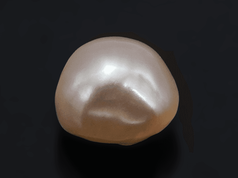 Keshi Pearl Stone 5.04 Carat (5.54 Ratti) Moti Ratna Baroque Shape