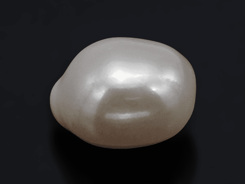 Keshi Pearl Stone 5.92 Carat (6.51 Ratti) Moti Ratna Baroque Shape