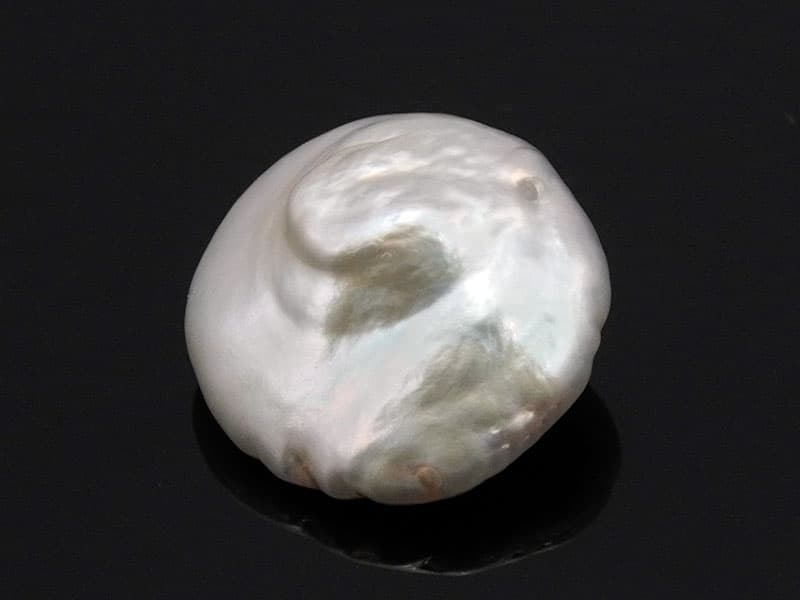 Keshi Pearl Stone 4.37 Carat (4.80 Ratti) Moti Ratna Baroque Shape - View #3