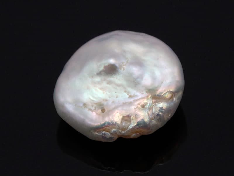 Keshi Pearl Stone 5.00 Carat (5.49 Ratti) Moti Ratna Baroque Shape - View #3