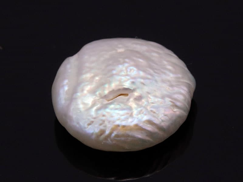 Keshi Pearl Stone 5.10 Carat (5.60 Ratti) Moti Ratna Baroque Shape - View #3