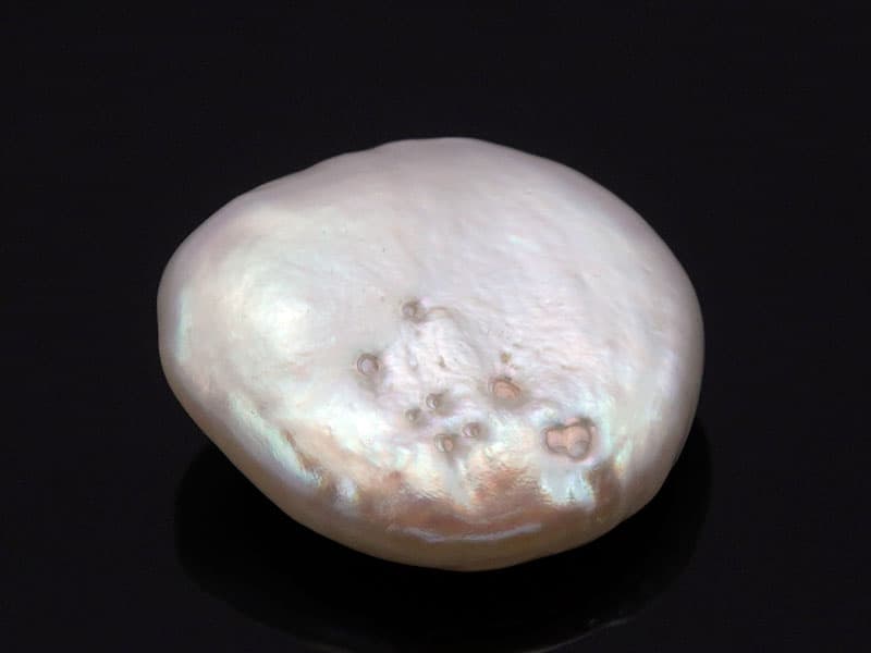Keshi Pearl Stone 5.61 Carat (6.16 Ratti) Moti Ratna Baroque Shape