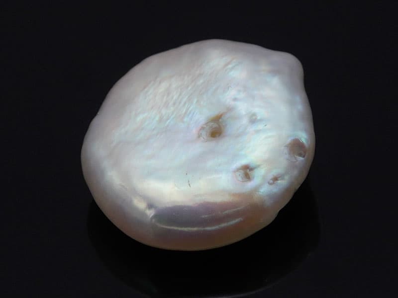 Keshi Pearl Stone 6.36 Carat (6.99 Ratti) Moti Ratna Baroque Shape - View #1