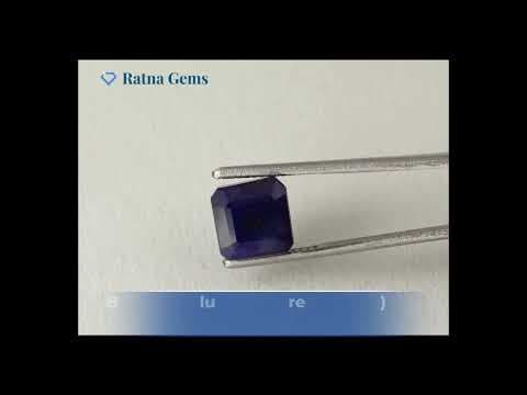 Official video preview: Bangkok Blue Sapphire (Neelam) 5.34 Carat (5.87 Ratti) — Octagon Cut