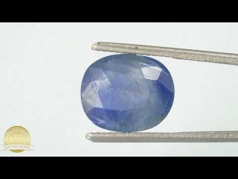 Video preview: Ceylon Neelam Stone 6.12 Ratti (5.57 Carat) - Natural Blue Sapphire