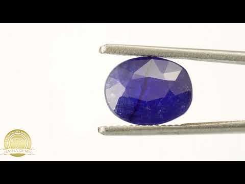 Video preview: Bankok Neelam Stone 6.89 Ratti (6.27 Carat) - Blue Sapphire