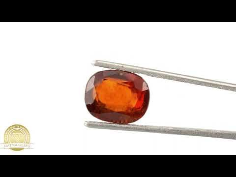Video preview: Gomed Stone 8.85 Ratti (8.05 Carat) – Hessonite Stone