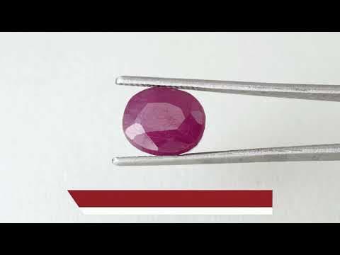 Video preview: Bangkok Ruby Stone (Manik) 11.3 Carat (12.42 Ratti)