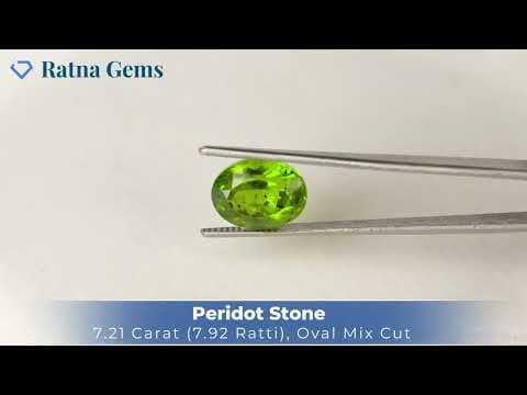 Official video preview: Peridot Stone 7.21 Carat (7.92 Ratti)