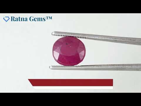 Official video preview: Bangkok Ruby Stone (Manik) 8.75 Carat (9.62 Ratti)
