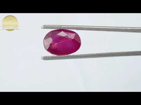 Video preview: Manik Stone 6.54 Ratti - 5.95 Carat Ruby Stone - Bangkok