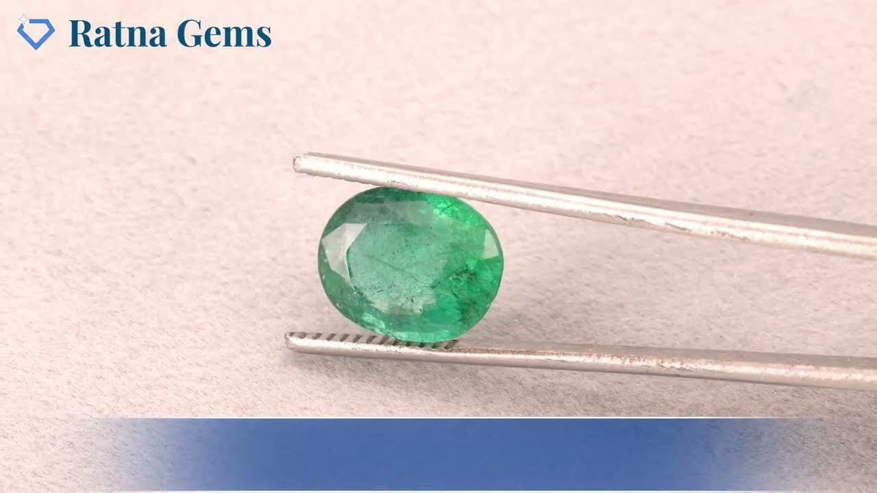 Official video preview: Zambian Emerald (Panna) 3.22 Carat (3.54 Ratti)