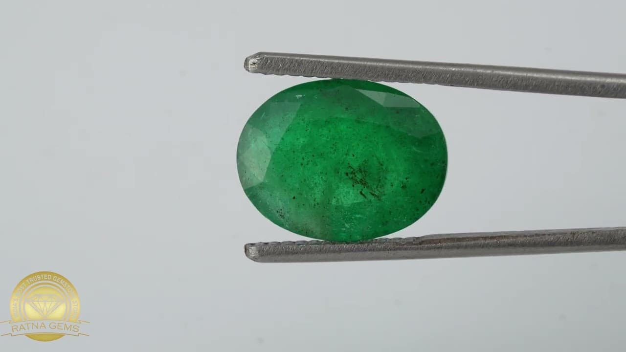 Official video preview: Zambian Emerald 4.15 Carat (4.56 Ratti) – Panna Stone