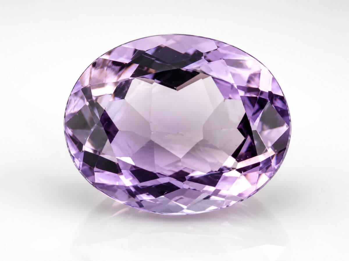 Deep purple Amethyst (Jamunia) gemstone for Saturn substitute and calm.