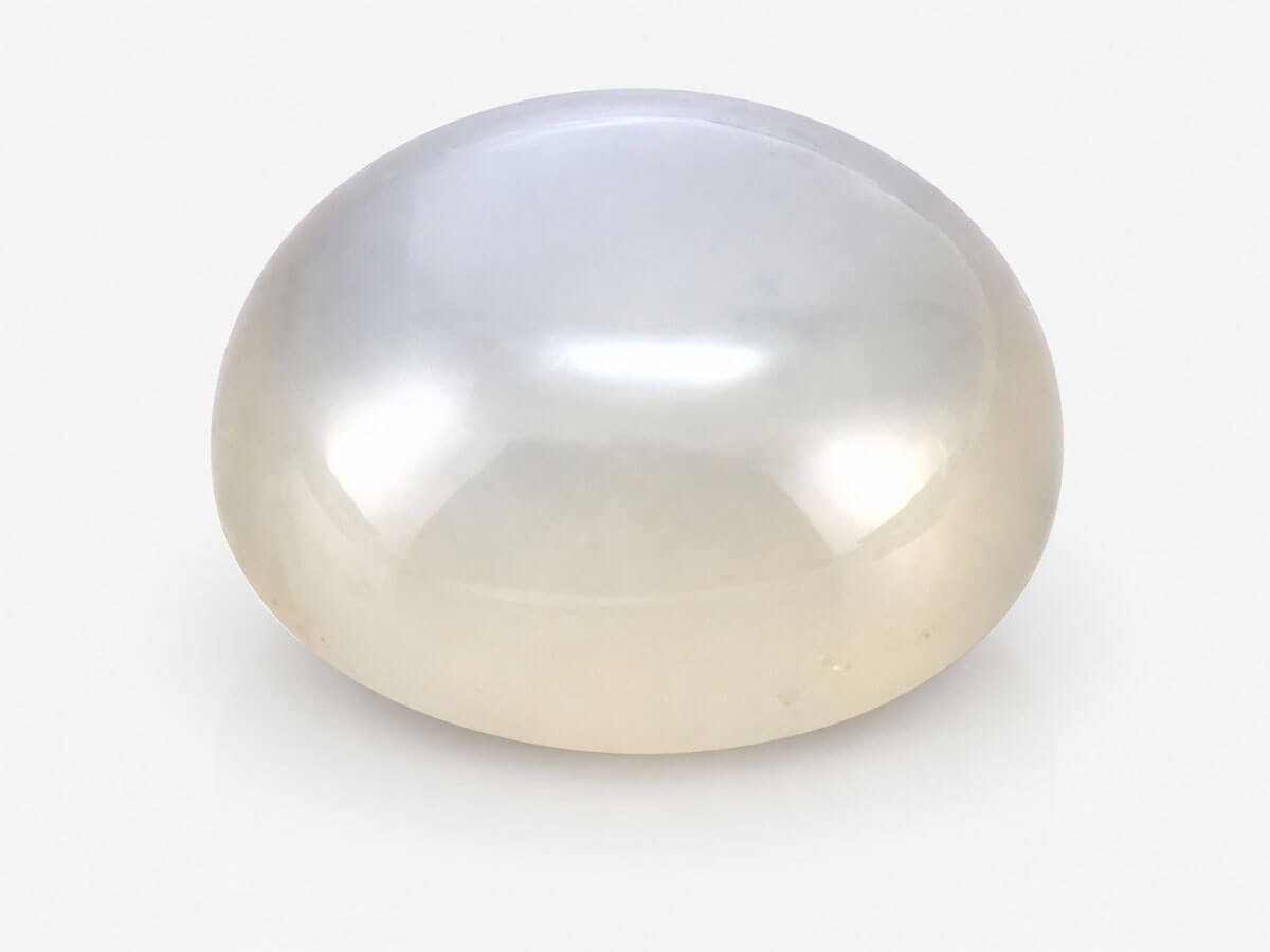 Moonstone with blue sheen and adularescence for Moon substitute.