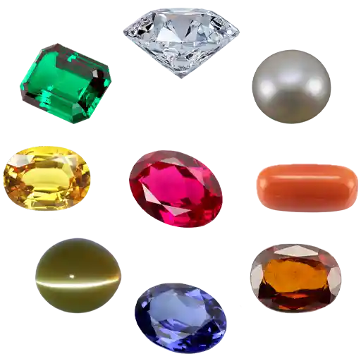 Original Navratna 9-stone set for complete astrological balance.