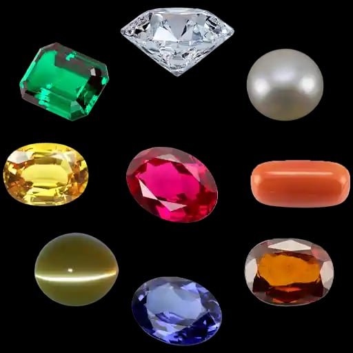 Original Navratna 9-stone set for complete astrological balance.