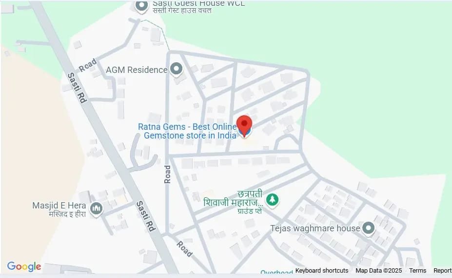 Map showing the location of Ratna Gems™ store in Rajura