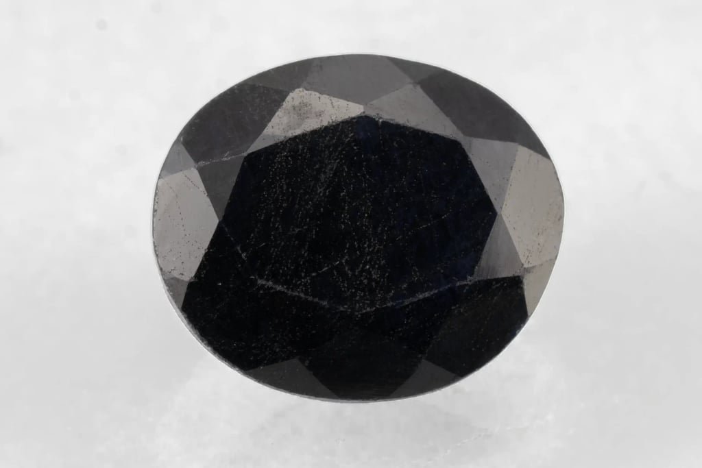 Bangkok Neelam Stone 7.03 Ratti (6.40 Carat) - Blue Sapphire - View #1