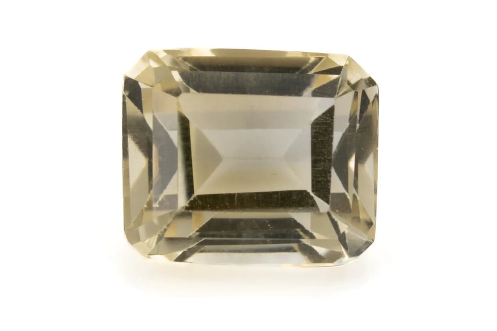 Natural Brazilian Citrine (Sunela) 5.65 Carat (6.21 Ratti) Octagon Step Cut - View #1