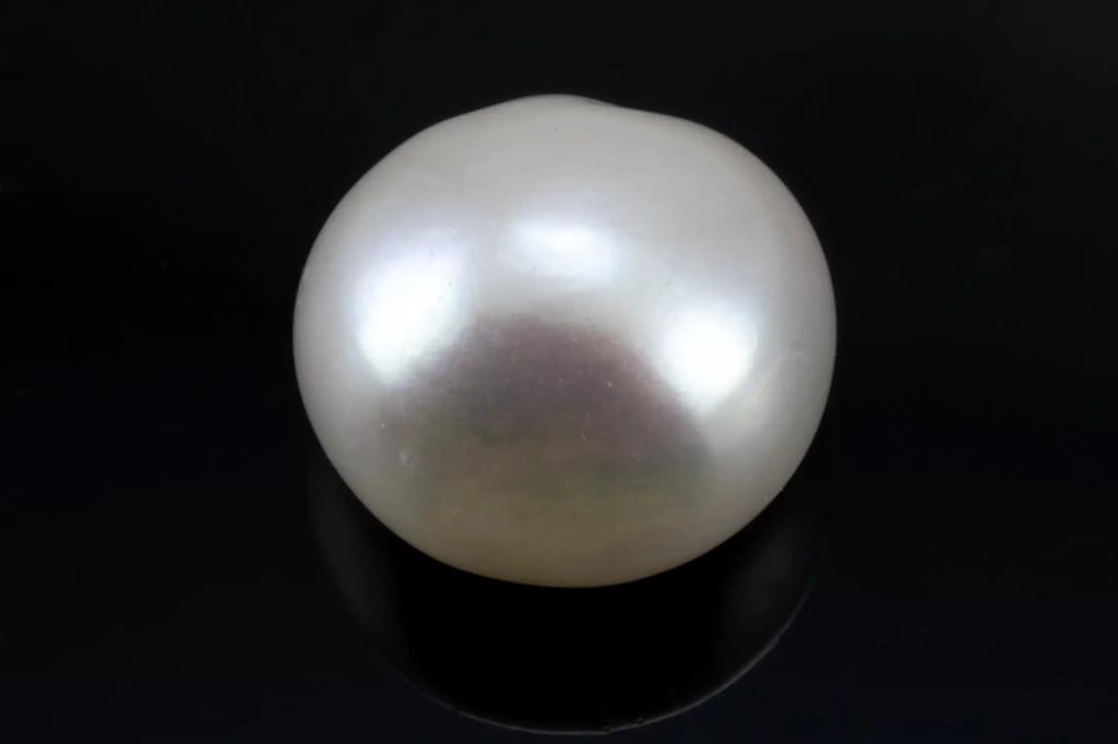 Cultured Pearl 5.83 Carat / 6.41 Ratti - Round Cut - View #1