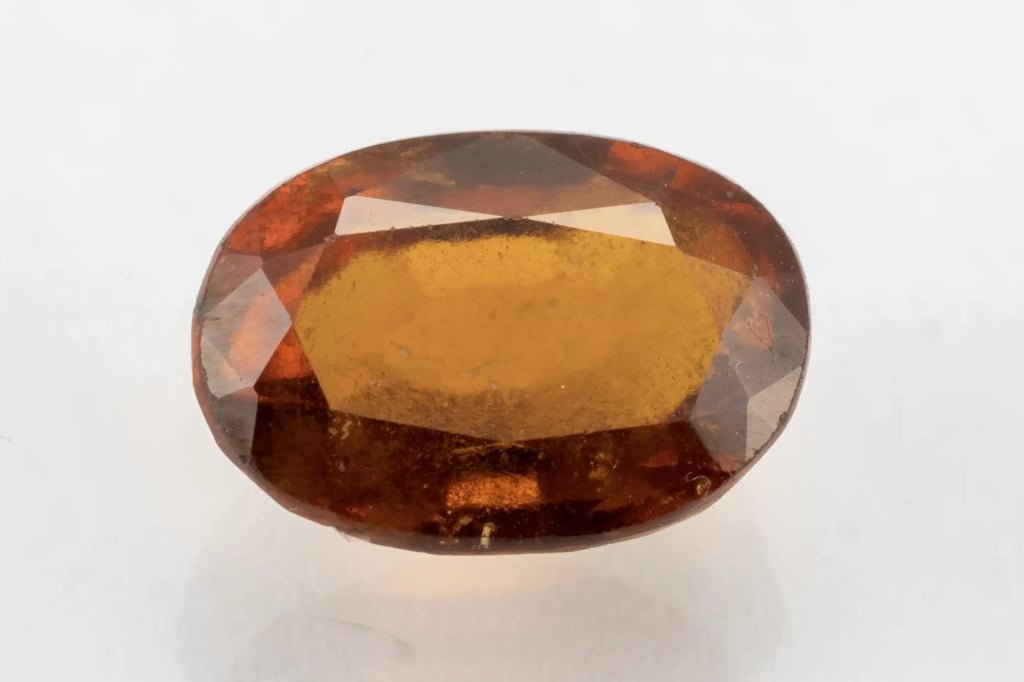 Gomed Stone 7.20 Ratti (6.55 Carat) – Hessonite Stone - View #1