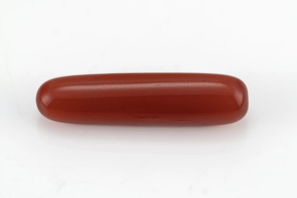 Moonga Stone 6.313 Ratti (5.745 Carat) - Italian Red Coral - View #1