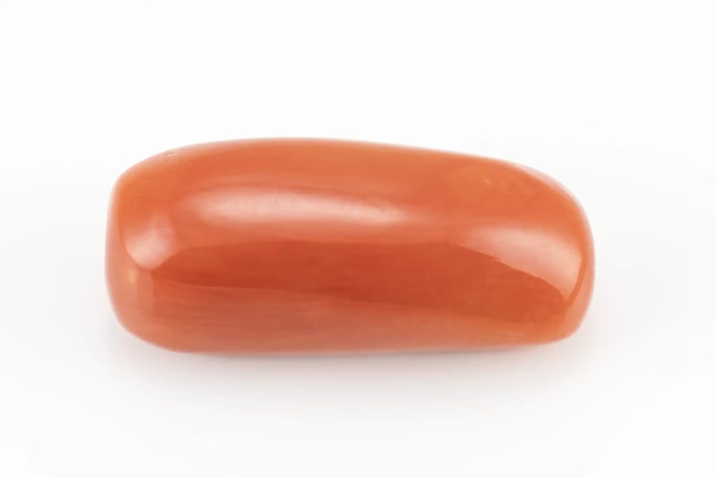 Moonga Stone (Red Coral) 7.32 Ratti (6.66 Carat) - Italian - View #1