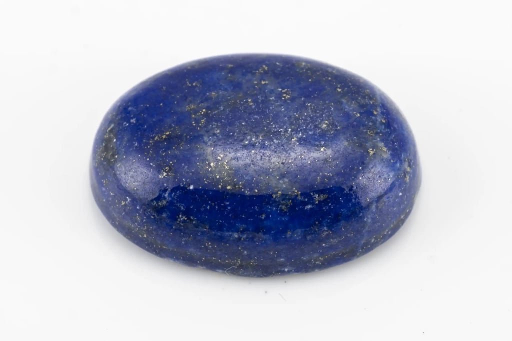 Natural Lapis Lazuli Stone (Lajward) 8.20 Carat (9.01 Ratti) Oval Cabochon - View #1