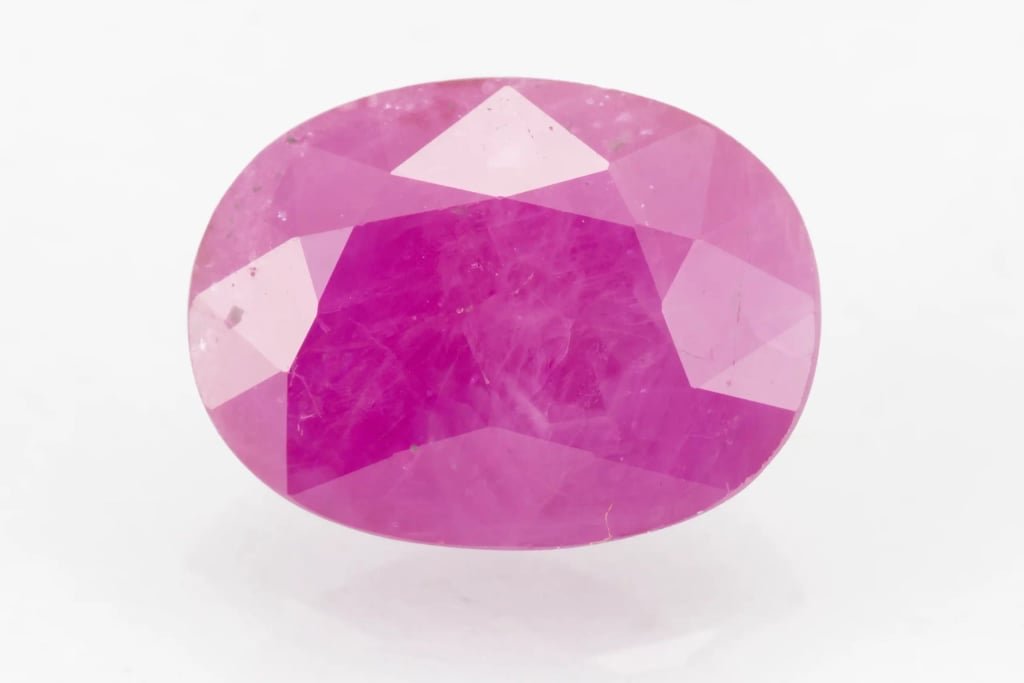 Mozambique Ruby Stone 6.02 Carat - 6.61 Ratti Manik Stone