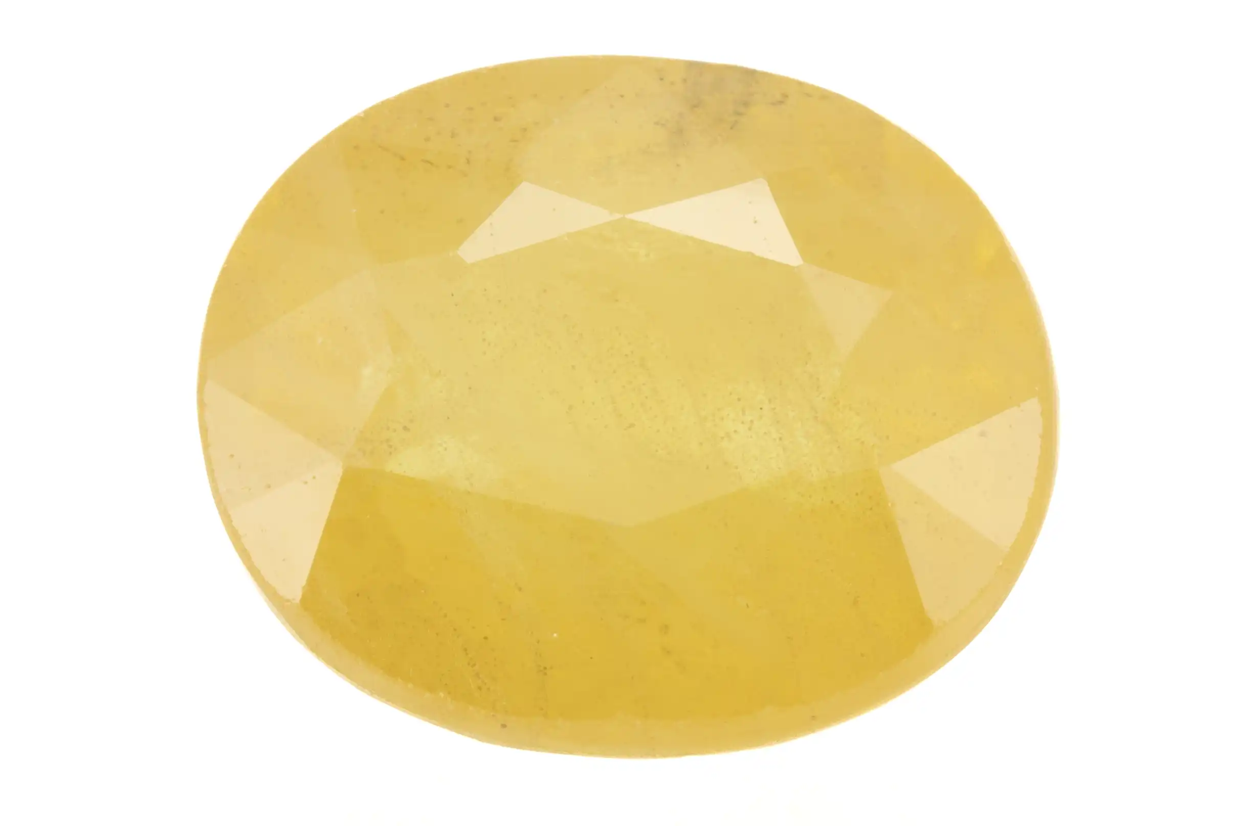Natural Yellow Sapphire (Pukhraj Stone) 3.63 Ratti (3.30 Carat) - Nigerian