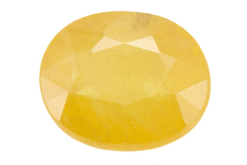Natural Yellow Sapphire (Pukhraj Stone) 3.63 Ratti (3.30 Carat) - Nigerian