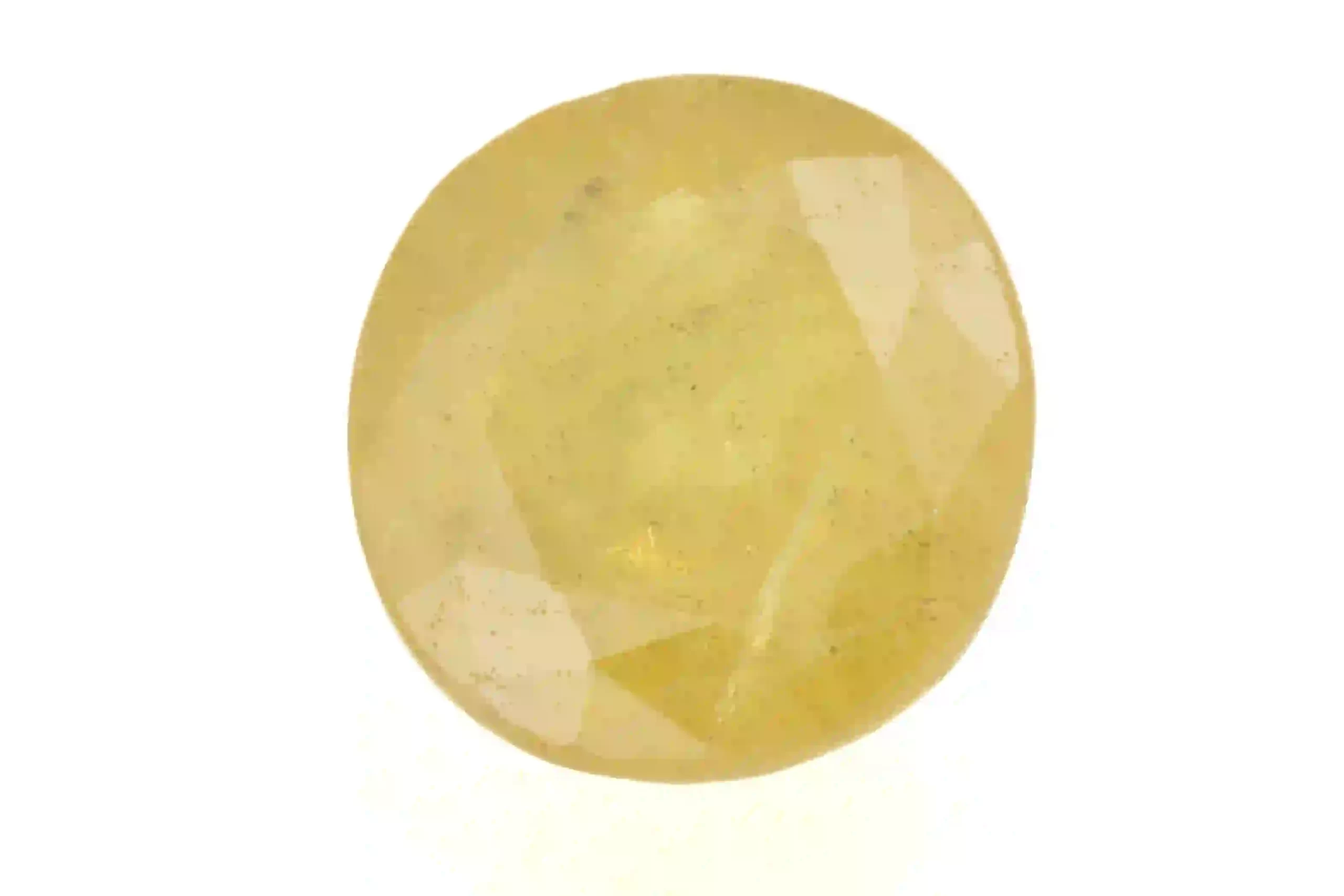 Natural Pukhraj Stone 4.50 Ratti (4.10 Carat) Yellow Sapphire - Nigerian