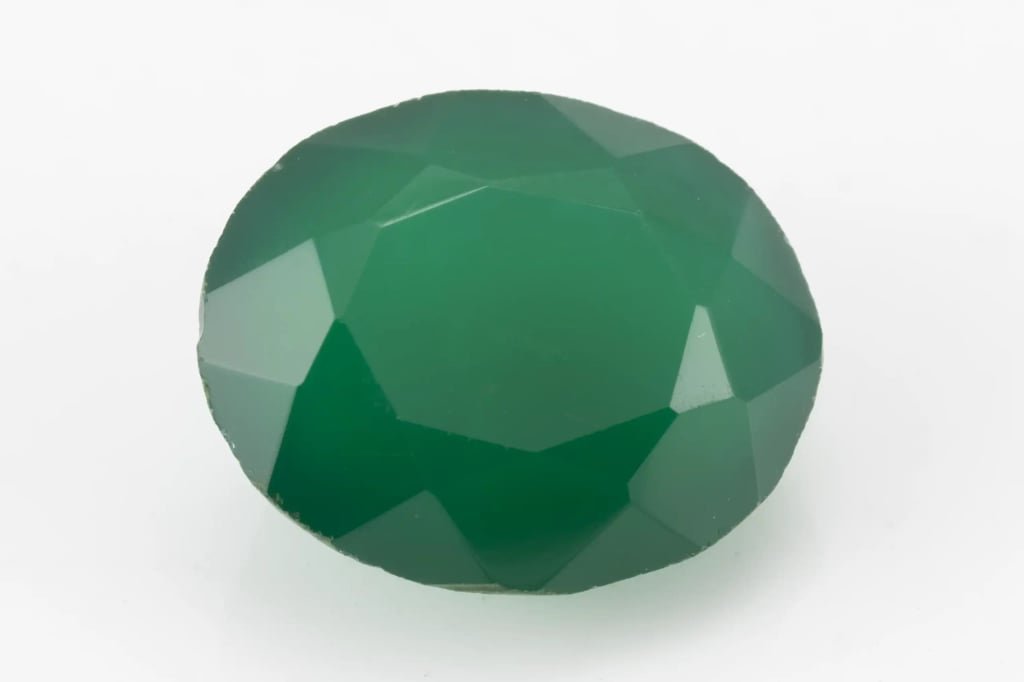 Onyx Stone 5.98 carat (6.57 Ratti) - View #1